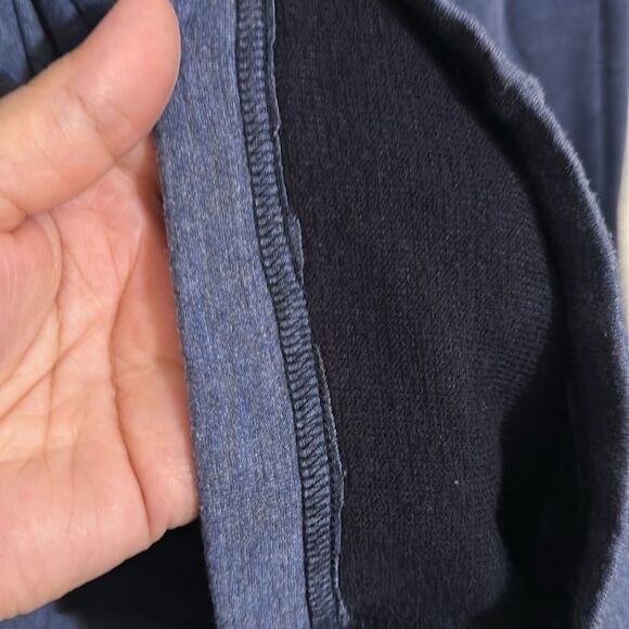 Tommy Bahama XL 30” Blue Double Knit Drawstring Lounge Sweatpants with Pockets - Picture 9 of 14